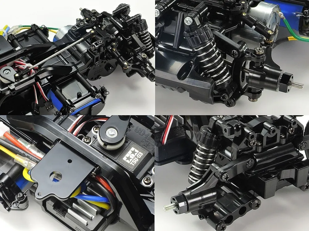 AUTOMODELO TAMIYA M-05 VOLKSWAGEN KOMBI TYPE 2 (T1) FLOWER POWER 1